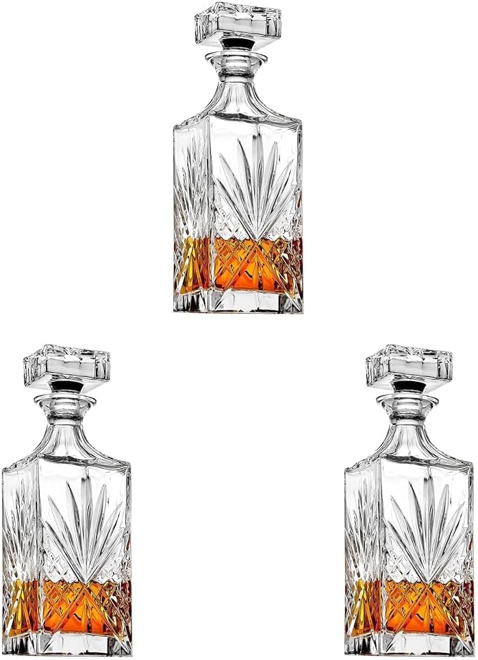 Dublin Whiskey Decanter. (Pack of 3)